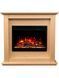 Каминокомплект AFLAMO SUND Дуб + 3D 60x60