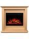 Каминокомплект AFLAMO SUND Дуб + 3D 60x60