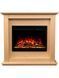 Каминокомплект AFLAMO SUND Дуб + 3D 60x60