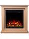 Каминокомплект AFLAMO SUND Дуб + 3D 60x60