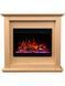 Каминокомплект AFLAMO SUND Дуб + 3D 60x60