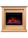 Каминокомплект AFLAMO SUND Дуб + 3D 60x60