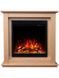 Каминокомплект AFLAMO SUND Дуб + 3D 60x60