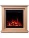 Каминокомплект AFLAMO SUND Дуб + 3D 60x60