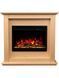 Каминокомплект AFLAMO SUND Дуб + 3D 60x60