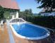 Басейн каркасний 6х3.2х1.5 м з отворами, для монтажу в ґрунт, IBIZA OVAL 3EXB0629