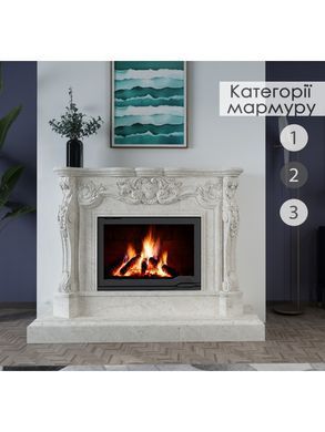 Каминная облицовка Hitis Блеск, материал мрамор категории 2