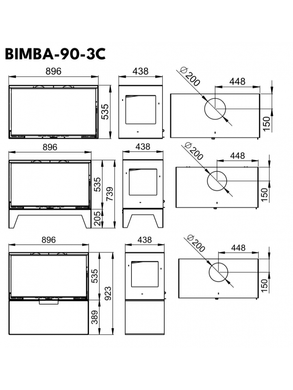 Касетна топка Bronpi BIMBA-90-3C