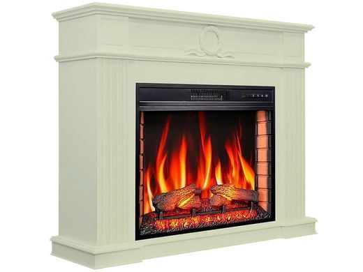 Каминокомплект универсальный 2в1 ArtiFlame Boston AF28S светлый дуб с обогревом и звуком горения огня