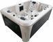Гідромасажний басейн Aquajoy Miami (230х170х92 см), Сріблясто-білий мармур
