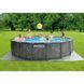 Каркасный бассейн Intex 26742 GREYWOOD (457х122 см) с картриджным фильтром, лестницей и тентом