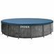 Каркасный бассейн Intex 26742 GREYWOOD (457х122 см) с картриджным фильтром, лестницей и тентом
