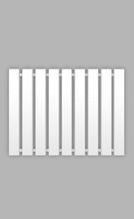 Полотенцесушитель Genesis-Aqua Batteria 120x60 см, белый