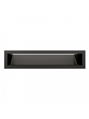 Вентиляционная решетка Ferrum Luft черная 90x400 (90)