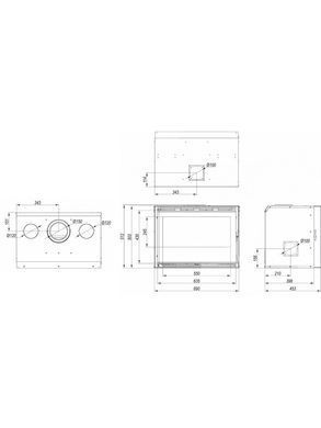 Касетна топка Defro Home CASE S