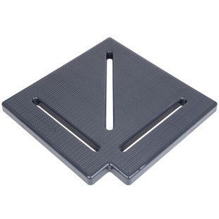 Угловой элемент Aquaviva KK-30-1 Classic для переливной решетки, 90&deg;, 295х25 мм (серый)