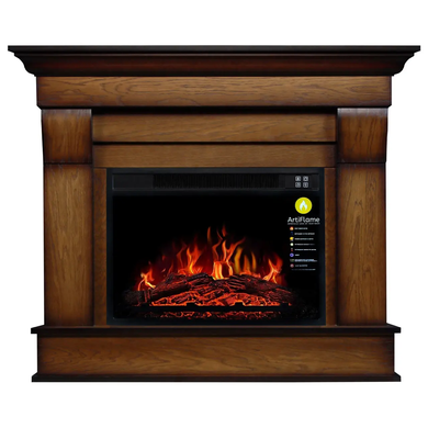 Камінокомплект кутовий ArtiFlame ALBION CORNER AF23S ДУБ АНТИК (ЗІ ЗВУКОМ)