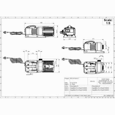 Насос для ставка, струмка, водоспаду AquaMax Eco Expert 44000 - 54615
