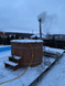 Дровяной нагреватель для бассейнов и купелей FIREPOOL 40-45 КВТ с дымоходом