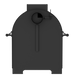 Піч на дровах WD ТИП 001 "Barrel" 1510