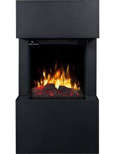 Каминокомплект AFLAMO TEXEL Черный + TOWER 46
