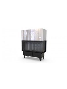 Каминная топка Defro Home INTRA LA BP G (черный шамот)