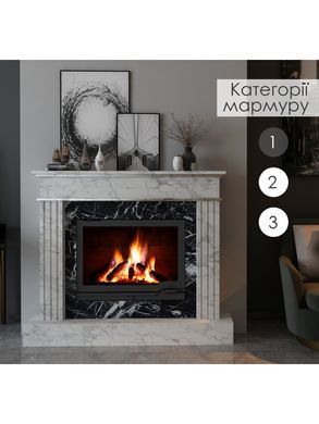 Каминная облицовка Hitis Бруно, материал мрамор категории 1