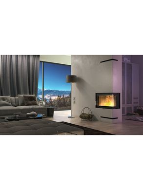 Камінна топка Defro Home INTRA ME BP SLIM (чорний шамот)