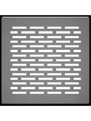 Вентиляційна решітка Kratki 17x17 см FLOOR шліфована