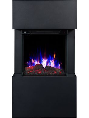 Каминокомплект AFLAMO TEXEL Черный + TOWER 46