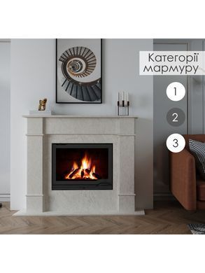 Каминная облицовка Hitis Одисей, материал мрамор категории 2