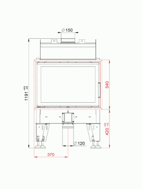 Каминная топка BeF THERM 7