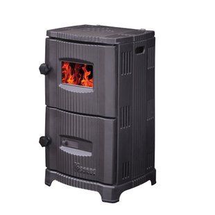 Конвекционная печь &laquo;евро буржуйка&raquo; Duval EM-5150 BL (BLACK EDITION)