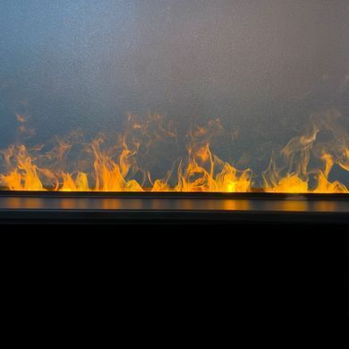 Електрокамін паровий A-Fire Cassette SF100 LOG з реальним 3D ефектом полум'я, звуком та дровами.