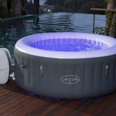 Надувний джакузі - СПА Lay-Z-Spa&trade; Bestway 60009, 180 х 66 см (4 місць 1 325 л/рік, аеро)