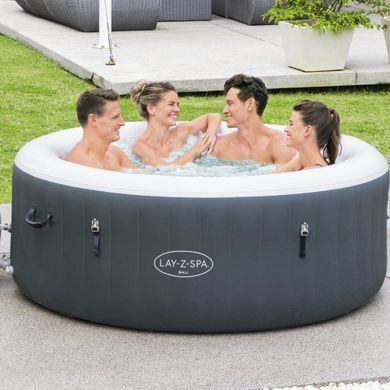 Надувний джакузі - СПА Lay-Z-Spa&trade; Bestway 60009, 180 х 66 см (4 місць 1 325 л/рік, аеро)