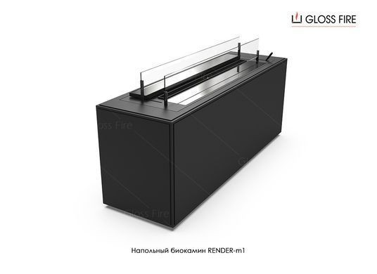 Підлоговий біокамін Render-m1 GlossFire