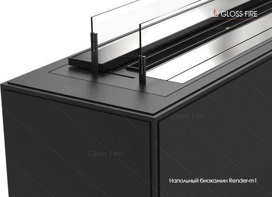 Підлоговий біокамін Render-m1 GlossFire