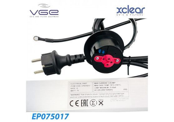 Електрична частина (Дросель) для УФ лампи Budget Flex 75 Вт та Budget Tech 75 Вт