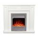 Каминокомплект aflamo Coral Dexter серебряный