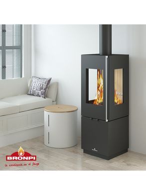 Сталева піч Bronpi BOMBAY 3C
