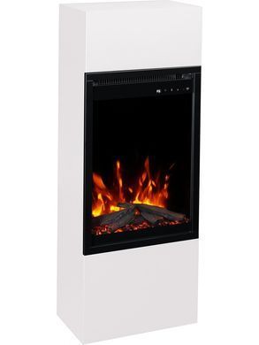 Каминокомплект ALFAMO MILOS 40 Белый + 3D 60х40