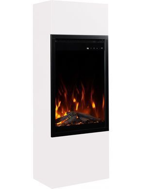 Каминокомплект ALFAMO MILOS 40 Белый + 3D 60х40