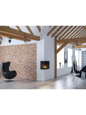 Биокамин Simple Fire CORNER 600 L Со стеклом