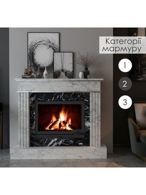 Каминная облицовка Hitis Бруно, материал мрамор категории 2