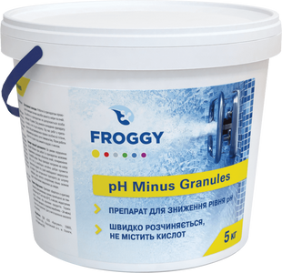 Froggy средство для уменьшения уровня pH, 5 кг