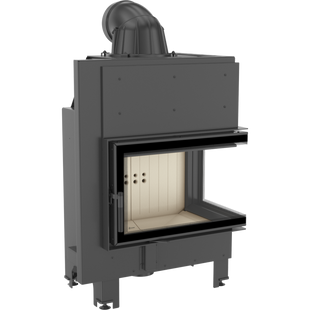 Каминная топка Kratki MBM 10 правая BS (10,0 кВт)