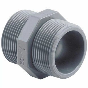 Ніпель ПВХ Hidroten НР-НР, 1002408, d3"