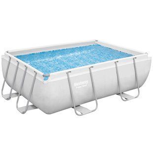 Каркасный бассейн Bestway 56629 (282х196х84 см) с картриджным фильтром и дозатором хлора