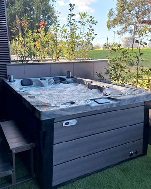 SPA бассейн Superior Spas Premium Topaz Odyssey (Сірий) (Англия), 220&times;156&times;90 см